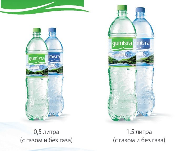 Питьевая минеральная вода "Гумиста"