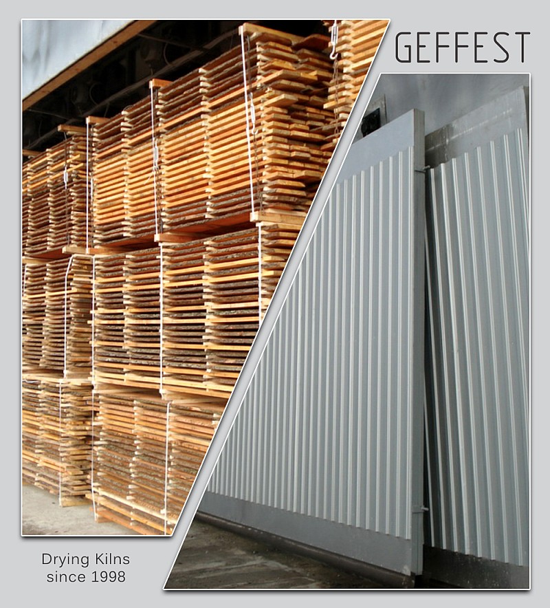 GEFEST - современные сушильные камеры для сушки древесины высокого качества.