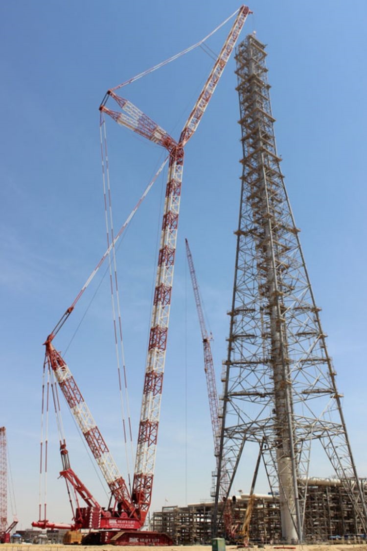 Аренда гусеничного крана 1600 тонн, аренда крана 1600 тонн Астана