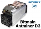 Майнер D3 19,3 GHs 115 тр. напрямую без посредников с Китая за 2-3 недели